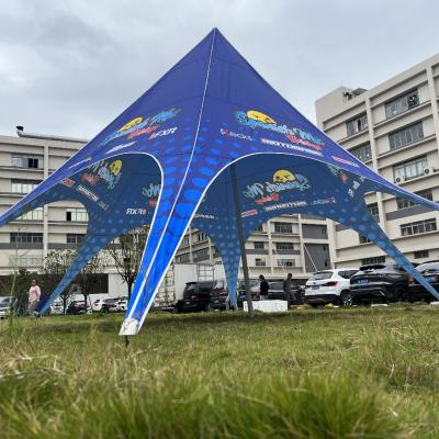 China UV Resistance Mountainhiker star shaped party sunshade canopy spider star marquee party tent for sale