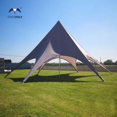 China UV Resistance Star shaped marquee mountain hiker customized camping spider tent for outdoor for sale