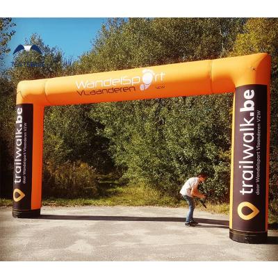 China Portable Square Shaped Event Inflate Arch Inflatable Gate Airtight Archway Arch Inflatable Airtight Arch for Race for sale