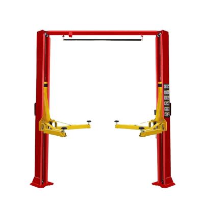 China Single Side Version Two Post Automatic Car Lift Clear Floor Type 4000kg for sale