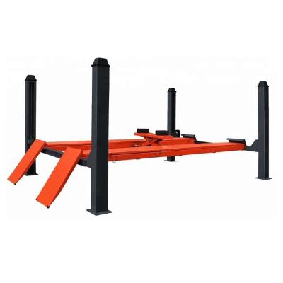 China 4 Post Car Lift 4000kgs Four Post Car Lift 4 Post 4 Ton 4500*620*850 (1pc) for sale