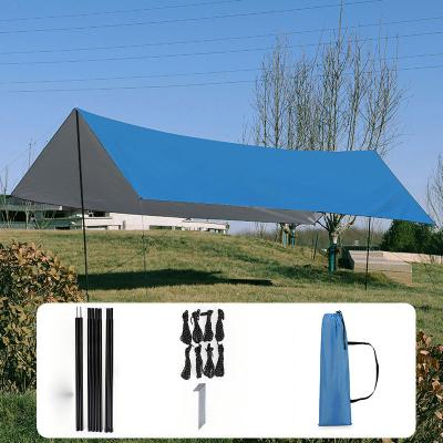 China Straight Bracing Type Portable and convenient canopy outdoor camping and dining activities Tent rain proof sunshade for 4-10 people for sale