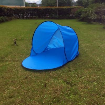 China Extended Type Portable foldable outdoor automatic beach tent, sun protection, wind protection, camping and leisure use for 1-2 people for sale