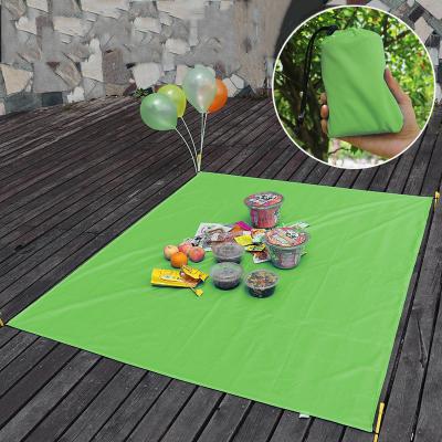 China Waterproof/Lightweight/Small storage volume Wholesale Outdoor Ultra Lightweight Portable Pocket Picnic Mat Waterproof Beach Mat for sale