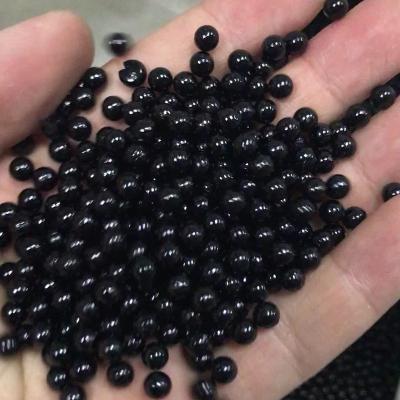 China DIY/Making Jewelry Necklace Bracelet Earring Multi Size Bubble Tea Imitation Boba Pearl Beads Black Nonporous Round Resin Bead Loose Imitation Beads for sale