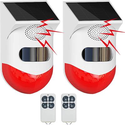 China Home Security Alarm System Anti-thief Security PIR Solar Alarm 135x65x70mm for sale