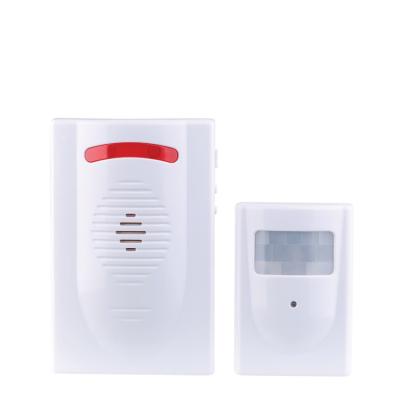 China Custom Remote Control PIR Motion Sensor Wireless Alarm Pir Infrared Motion Sensor Doorbell Alarm for sale