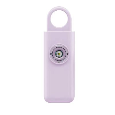 China ABS 130dB Personal Security Alarm with LED Light Personal Alarm Key Chain for sale