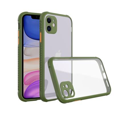 China Shockproof New Arrivals Shockproof Acrylic Phone Case For Apple iPhone 11 Back Cover Case for sale