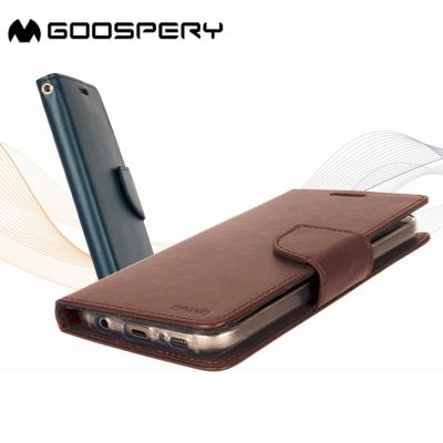 China Goospery Flip Leather Magnetic Flip Phone Case Cell Phone Leather Cover For Cell Phone for sale