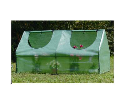 China Easily Collected Portable Mini Green House for Indoor Outdoor with PE Cover and Rolled Zipper Door for Seedling, Flowers, Plant Growing for sale