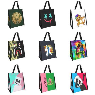 China Custom 3D Fashion Freezer Pack Tyvek School Kids Men Insulated Lunch Cooler Bags Custom Heat Sealed Bags for sale