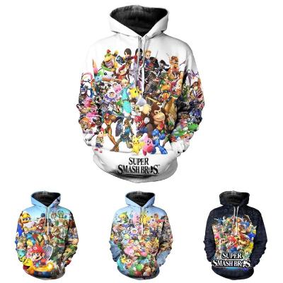 China Anti-wrinkle Japan yugioh anime 3D full design sweater custom fashion hoodie and sweater for sale