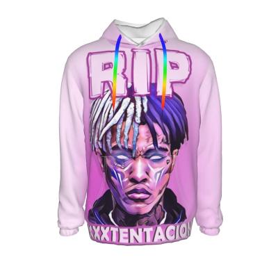 China xxxtentacion 2021 Anti-Wrinkle new poster leisure jacket custom unisex 3D sweatshirt printed kids hoodies for sale