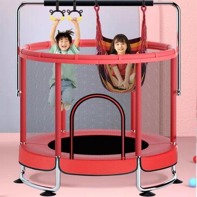 China Small Bounce Nylon Bed Indoor Trampoline Foldable Trampoline Kids Trampoline for sale