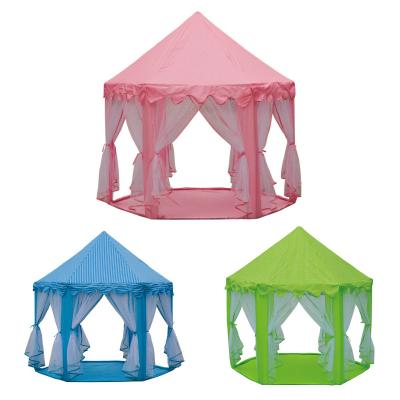 China Sports Play 2021 Hot Sale Princess Castle House Kids Indoor Outdoor Indoor Game Toy Tent For Girls for sale