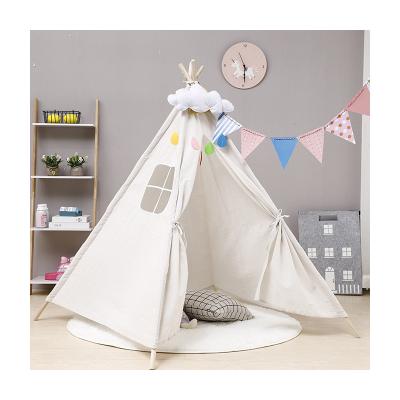 China Foldable Kids Play Teepee Wholesale Baby Kids Room Tent Play Tent Playing Indoor Princess Kids Tent Children's Play Teepee for sale