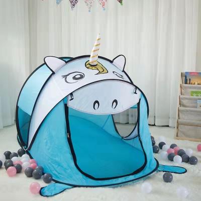 China Sports Toy Christmas Gift Foldable Children's Game Polyester Material Castle Toys Tent Gifts For Kid for sale