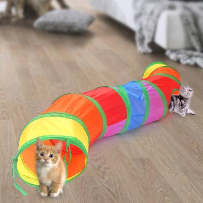 China Sustainable Fashion Pop Up Tent Pet Carrier Portable Dog Cat Puppies Cat Tunnel Toy for sale