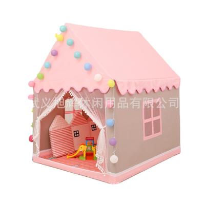 China Toy Sell Well Children Outdoor Sports Indoor Playhouse Kids Toy Play Tent Cute Pink Princess Castle House Tent For Girls for sale