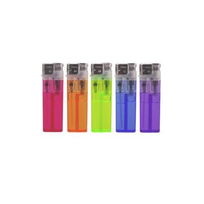 China Disposable China wholesale custom cigarette butane gas plastic electric disposable lighter with multi color for sale