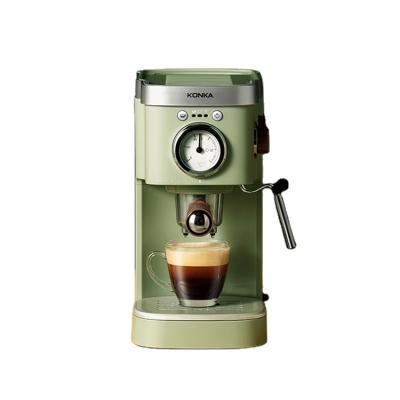 China Eco-friendly Konka Standing Milk Frothing Small Portable Full Automatic Smart Espresso Cup Coffee Machine 20 Bar for sale