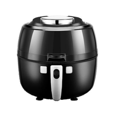 China Multifunctional Air Fryer Oil Free Household with Sight Glass Large Capacity with 5.5 Liter Digital Air Fryer 2021 Vortex Revolving Basket for sale