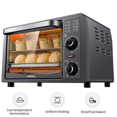 China Easy Operate 1050W Commercial Kitchen Cooker With Portable Electric Tray Convection Bread Chicken Deck Pizza Oven for sale