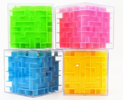 China Wholesale 3d kids cube puzzle maze educational toy brain box case fun eco-friendly material for sale