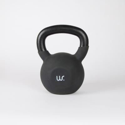 China Home Use Rubber Coated Bell Weightlifting Kettle Cast Iron Equipments Gym Hot Selling for sale