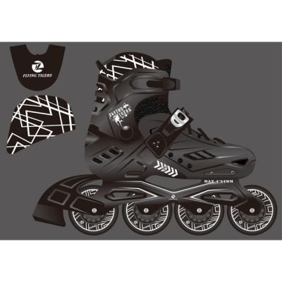 China Shop/staff using the private mold of the best-selling boy's and girl's one-piece adjustable integrated skate for sale