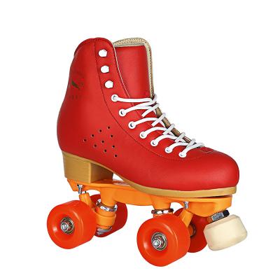 China Track/shop/staff using professional high quality 4 wheel quad roller skate for track to hire for sale