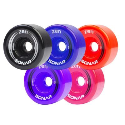 China Wearproof Super Speed ​​Derby Wheels Quad Roller Skate Wheels 32mm X 62mm Wheels 85A for sale