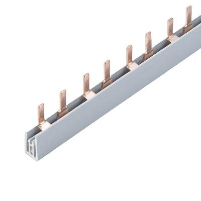 China High Quality Competitive Price Pure Copper Pole Pin Type Copper Busbar 50a Busbar 1p/2p/3p/4p Number for sale