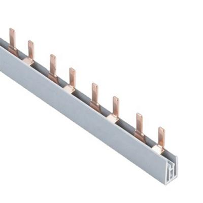 China 2p 63a Connector Pin Type Busbar For Miniature Pure Copper Circuit Breaker for sale