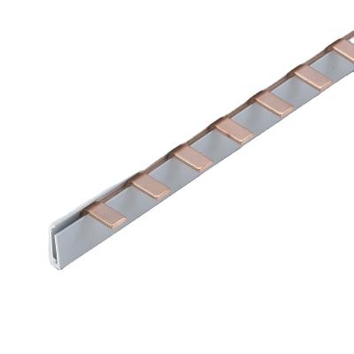 China Pure Copper China Manufacture 1.4mm Thickness 7mm Busbar Width Reach Busbar Certificate 63a Busbar Cooper for sale