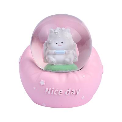 China Europe 2023 Holiday Decorations Crystal Sofa Special Ball Valentine'S Day Gifts Cartoon Gifts for sale