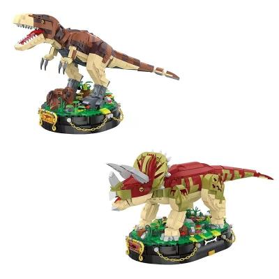 China Eco-friendly Material Toy Decoration DIY Class Puzzle Triceratops Handmade Set for sale