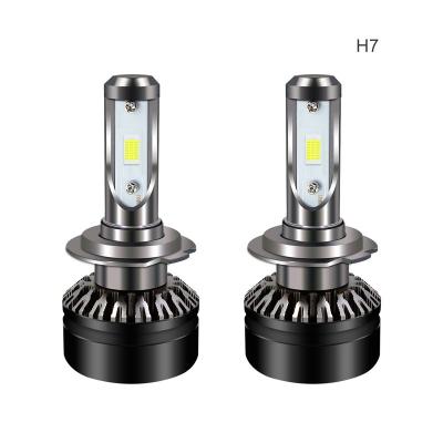 China Factory Car Lights Super White Car Cooling H4 Bulb Fan Led Headlight Bright CL 5000LM for sale