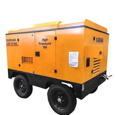 China KAISHAN KSCY-425/10 high pressurediesel engine lubricated air compressor for sale