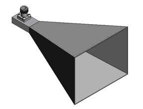 China Standard Gain Horn Antenna 960MHz~40GHz for Antenna Pattern Measurement for sale