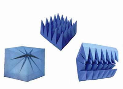 China Microwave RF absorber PU Foam based Pyramid RF Absorbers for sale