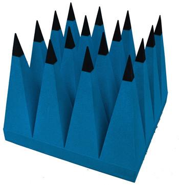 China Microwave RF absorber PU Foam based Pyramid RF Absorbers for sale