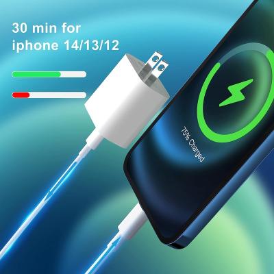 China Original 20W Palladium 1-1 Speed ​​Palladium USB C Wall Charger Fast Charging Power Adapter Directly Pluggable Fast Charging Power Adapter For iPhone 15 for sale