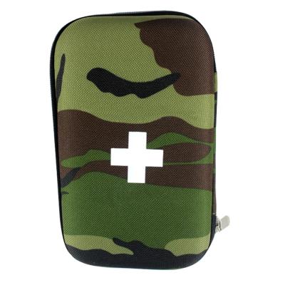 China Unisex high quality outdoor supplies multifunctional first aid kit, 11 in 1 accessories can be customized logo camouflage first aid kit for sale