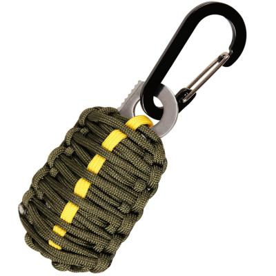 China Outdoor Accessories Rope Braid Paracord Style Survival Kit Rescue EDC Tools In Wild Jungle Camping Survival Bag for sale