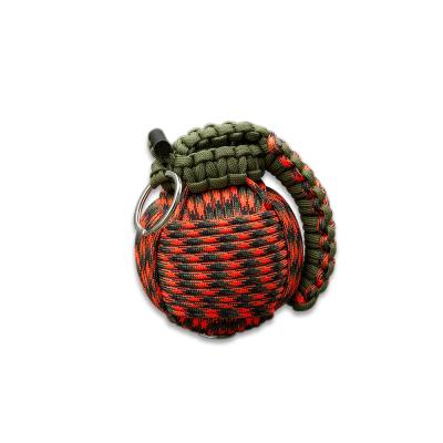 China Outdoor in-1 Consists of LED Lights, SA Wire, Keychain Emergency Survival Paracord Emergency Survival Kit 20 Multi-Function Ball for sale