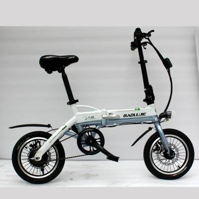 China Aluminum Alloy China Manufacturer Supply Professional 14 Inch Bike250W Electric Folding Bicycle for sale