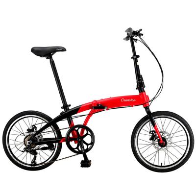 China High Quality Durable Professional Aluminum Alloy High Standard 7 Speed ​​20 Inch Folding Bicycle for sale