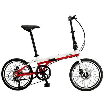 China New Design Profession Aluminum Alloy Bike 7 Speed ​​20 Inch Folding Bicycle for sale